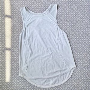 Lululemon White Flowy Workout Tank 4/6
